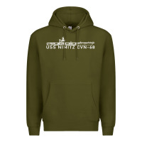 Uss Nimitz Navy Supercarrier Aircraft Carrier Gift Premium Hoodie | Teevron