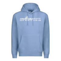 Colony Blue uss nimitz navy supercarrier aircraft carrier gift Premium Hoodie - DesigneFamous
