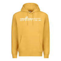 Mustard uss nimitz navy supercarrier aircraft carrier gift Premium Hoodie - DesigneFamous