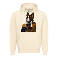 Sandshell Pet Portraits, Custom Pet Portraits, Renaissance Pet Portraits, Zipper Hoodie - RanaPortraitStore