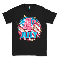 Black 4th of July Classic Tee - FaDigitalArtStudio