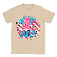 Mushroom 4th of July Classic Tee - FaDigitalArtStudio