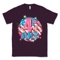 Plum 4th of July Classic Tee - FaDigitalArtStudio