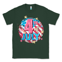 Sports Green 4th of July Classic Tee - FaDigitalArtStudio