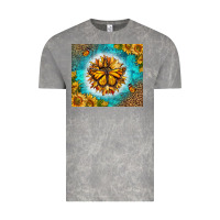 Cloud Rock Monarch Butterfly Sunflower Vintage Tee - LillyAllenDesigns