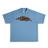Pebble Blue Platypus Urban Heavy Tee - LillyAllenDesigns