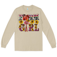 Mushroom western farm girl Long Sleeve Tee - Artiststas