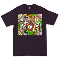 Plum Baseball Mom Premium Tee - CowhideDigitalArt