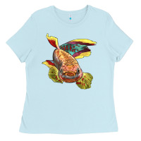 Baby Blue Killifish Ladies Tee - LillyAllenDesigns