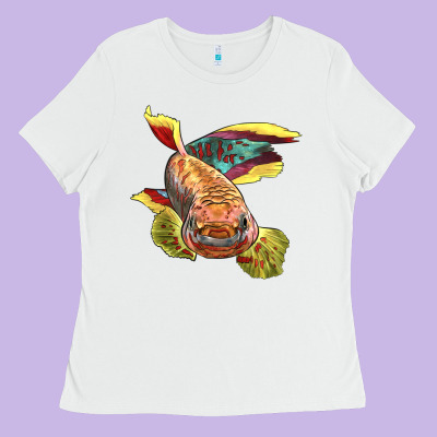 Killifish Ladies Tee Designed By Lillyallendesigns