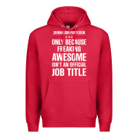 Cardinal gift for freaking awesome journalism professor Premium Hoodie - DesigneFamous