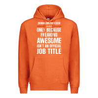 Carrot gift for freaking awesome journalism professor Premium Hoodie - DesigneFamous