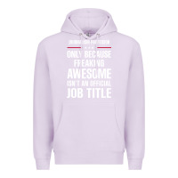 Lilac gift for freaking awesome journalism professor Premium Hoodie - DesigneFamous