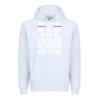 White gift for freaking awesome journalism professor Premium Hoodie - DesigneFamous