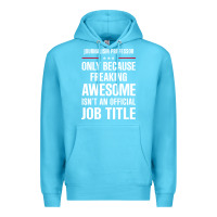 Ocean Blue gift for freaking awesome journalism professor Premium Hoodie - DesigneFamous
