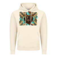 Vintage Artic bear native American background Vintage Hoodie - BarkalooDesign