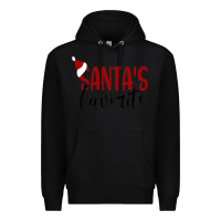 Black Santa's Favorite Ho Premium Hoodie - DesigneFamous