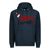 Navy Santa's Favorite Ho Premium Hoodie - DesigneFamous