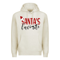 Oatmeal Heather Santa's Favorite Ho Premium Hoodie - DesigneFamous