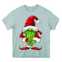 Arona green christmas gnomes Heavy Core Tee - FaDigitalArtStudio