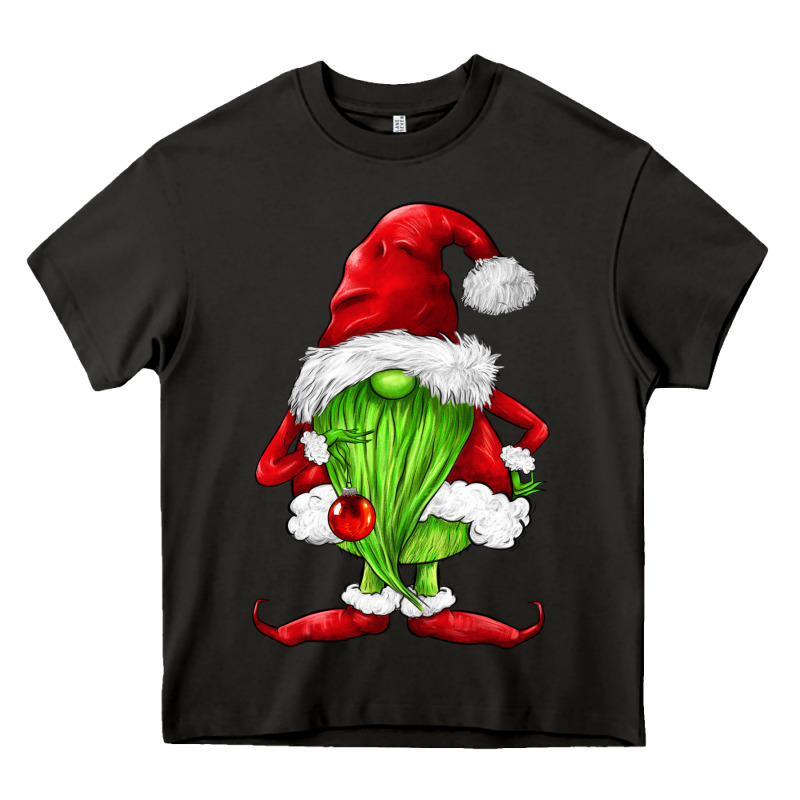 Green Christmas Gnomes Heavy Core Tee by FaDigitalArtStudio | Teevron