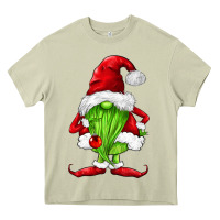 Mossy green christmas gnomes Heavy Core Tee - FaDigitalArtStudio
