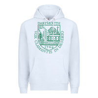 White The Dartmouth, College Premium Hoodie - DesigneFamous