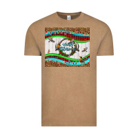 Vintage Coffee winter blessings leopard Vintage Tee - LillyAllenDesigns