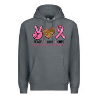 Rock peace love cure Premium Hoodie - RanaPortraitStore
