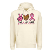 Sandshell peace love cure Premium Hoodie - RanaPortraitStore