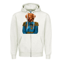 Golden Retriever Dog Portrait,custom Pet Portraits,renaissance Dog Zipper Hoodie | Teevron