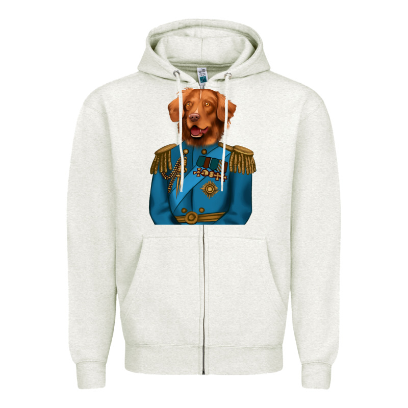 Golden Retriever Dog Portrait,custom Pet Portraits,renaissance Dog Zipper Hoodie by RanaPortraitStore | Teevron