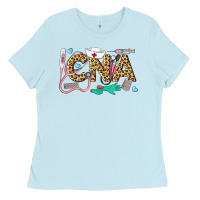 Baby Blue Western Certified Nursing Assistant Ladies Tee - LillyAllenDesigns