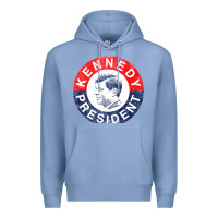 Colony Blue vintage 1960 kennedy for president Premium Hoodie - DesigneFamous