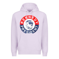 Lilac vintage 1960 kennedy for president Premium Hoodie - DesigneFamous
