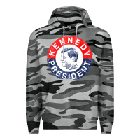 Slate Camo vintage 1960 kennedy for president Premium Hoodie - DesigneFamous
