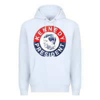White vintage 1960 kennedy for president Premium Hoodie - DesigneFamous
