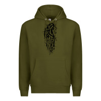 Army Green horse of rohan active Premium Hoodie - DesigneFamous