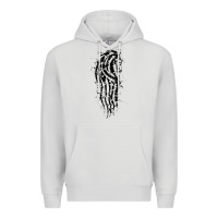 Dove Grey horse of rohan active Premium Hoodie - DesigneFamous