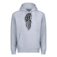 Heather Grey horse of rohan active Premium Hoodie - DesigneFamous