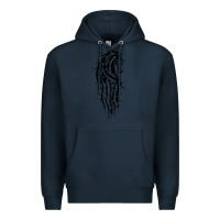 Navy horse of rohan active Premium Hoodie - DesigneFamous
