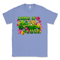 Colony Blue Loads of luck St. Patricks Day Classic Tee - FaDigitalArtStudio