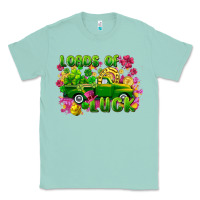 Seafoam Loads of luck St. Patricks Day Classic Tee - FaDigitalArtStudio