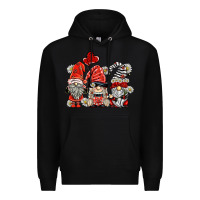 Black ladybug  gnomies Premium Hoodie - BarkalooDesign