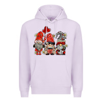 Lilac ladybug  gnomies Premium Hoodie - BarkalooDesign
