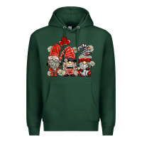Sports Green ladybug  gnomies Premium Hoodie - BarkalooDesign