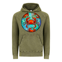 Vintage Olive crab Vintage Hoodie - BarkalooDesign