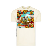 Vintage Arctic Charolais Calf Gemstone Vintage Tee - LillyAllenDesigns