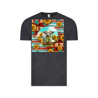 Vintage Black Charolais Calf Gemstone Vintage Tee - LillyAllenDesigns
