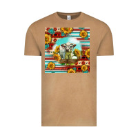 Vintage Camel Charolais Calf Gemstone Vintage Tee - LillyAllenDesigns